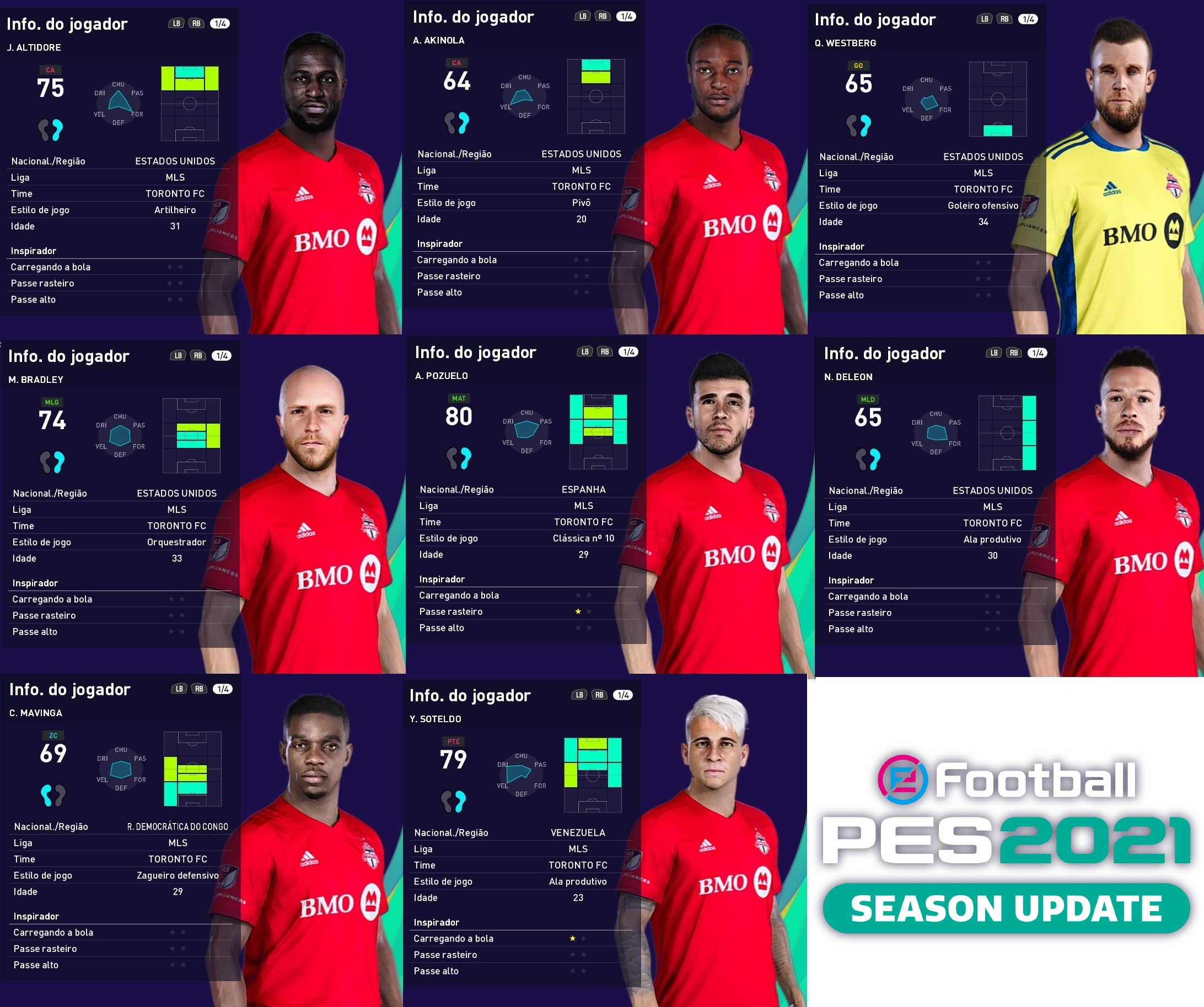 PES 2021 MiXed Facepack 546 Free PES Patch and